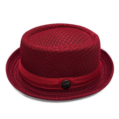 🔥Summer Mesh Pork Pie Hat