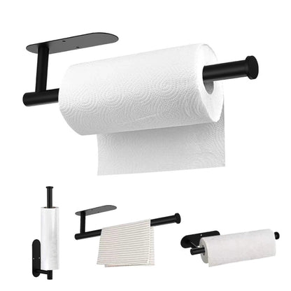 🧻Soporte para rollos de papel de cocina bajo el armario: ¡organiza la encimera de tu cocina en segundos! ✨