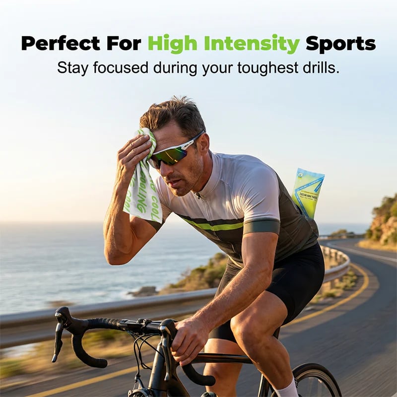 🧊COMPRA MÁS AHORRA MÁS💦 Toalla de enfriamiento instantáneo – portátil, transpirable, ¡perfecta para entrenamientos y viajes!