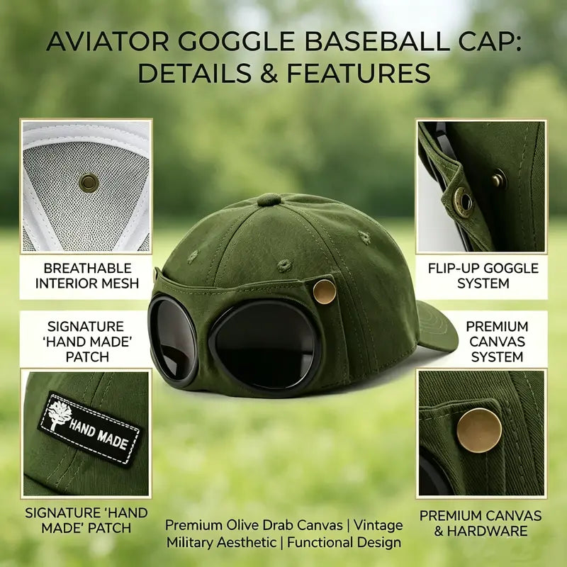 Men's Pilot Baseball Cap