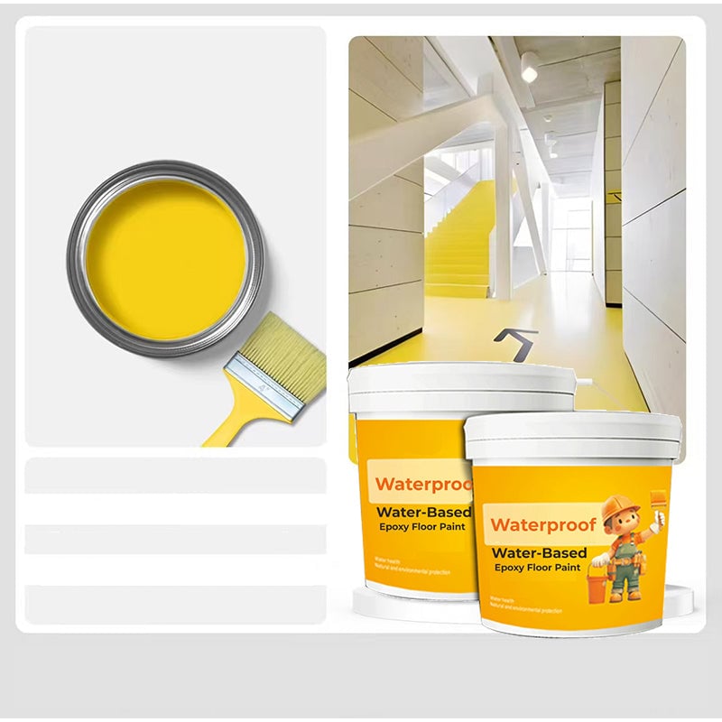 💯Waterproof Water-Based Epoxy Floor Paint