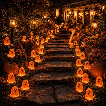 💥 From Only $9.99 👻 Glow-in-the-Dark Mini Ghosts – 8-Colour Halloween Mix