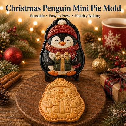 🔥🔥Only $14.99 Last Day Promotion!✨ 🎄16-Design Christmas Mini Pie Mold Collection 🥧