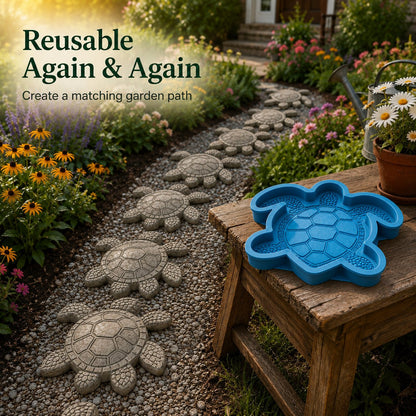 🌊 Reusable Ocean Theme Garden Art Mold – Make Your Garden Truly One of a Kind (📦Buy 2 Free Shipping)