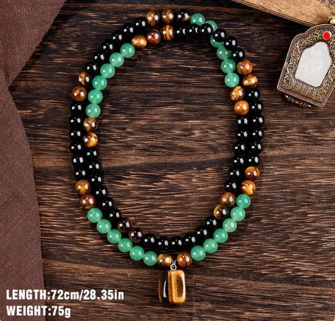 🔥This Week Sale 59% OFF⏰✨Bohemian Natural Stone Beaded Necklace🎁