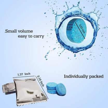 50 Pcs Car Windshield Washer Fluid concentrate Tablets