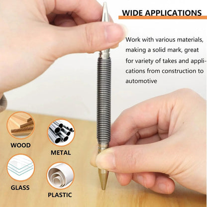 Spring Tool Nail.No more hammering, which can damage Hammerless Nail.