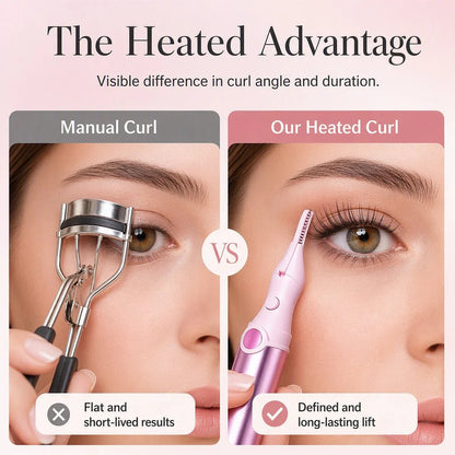 💯🔥💐 ✨Rechargeable Heated Eyelash Curler | Get Long-Lasting Perfect Lash Curls Anytime🔋