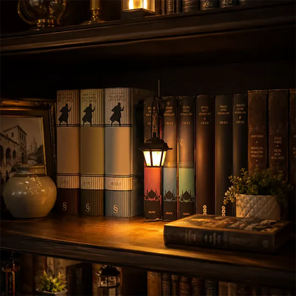 📚Library Lantern-Decorative Bookshelf Lighting