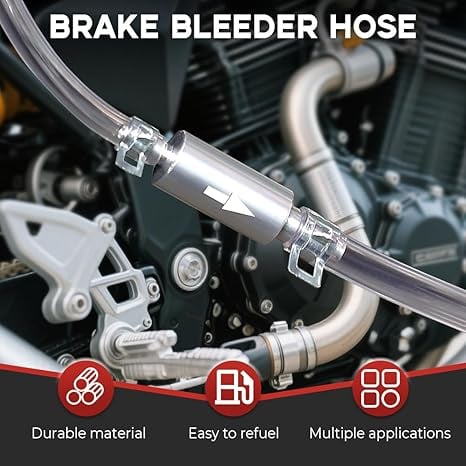 💥 Brake Bleeder Hose Kit – Easy One-Person Bleeding