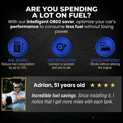 🚗Plug-and-Play Fuel Saver: Drive Further, Improve Fuel Efficiency