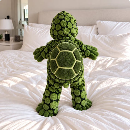Little Turtle - Plush Baby Onesie