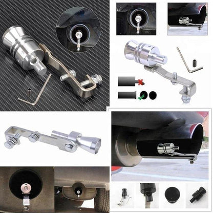 Silbato de escape Turbo Sound – Apto para todos los coches y motocicletas