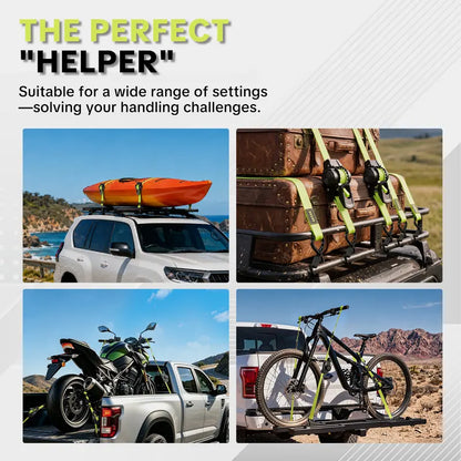 Sturdy Retractable Ratchet Straps