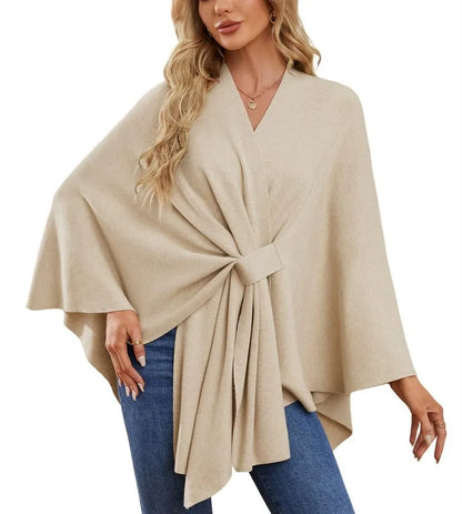 🔥Elegant Shawl Wraps Soft Open Front Poncho Shawl Wraps