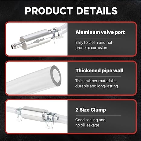 💥 Brake Bleeder Hose Kit – Easy One-Person Bleeding