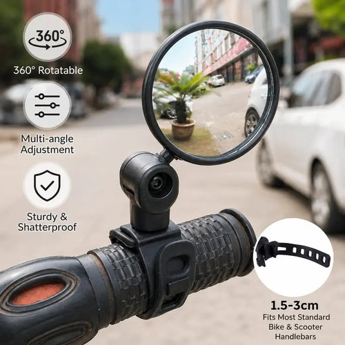 ✨Last Day 49% OFF - 2 Pcs Bike Mirror Handlebar Mount
