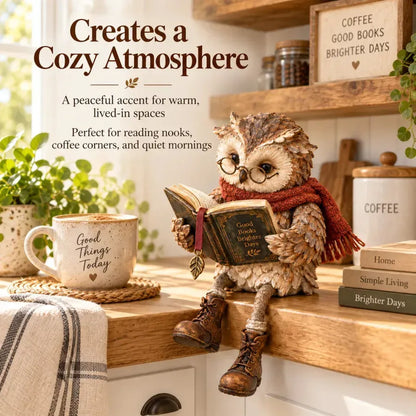 🦉Reading Owl Figurine - A Little Companion For Every Chapter