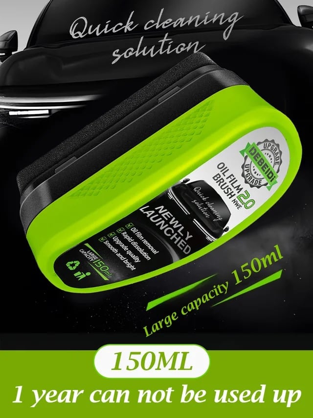 🔥2026 LAST DAY SALE 50% OFF⏰BUY 2 GET 1 FREE✨New 2.0 Powerful Oil Film Wipe🚗💧