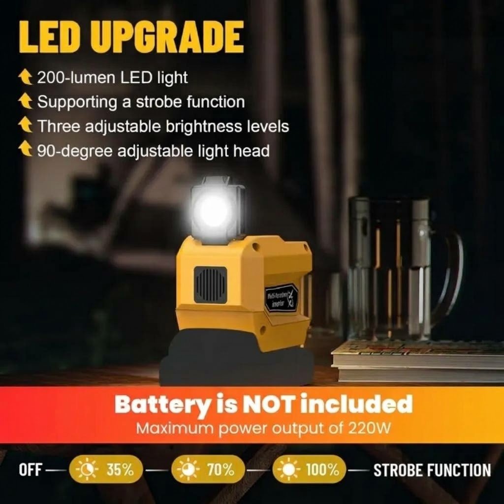 220W Portable Power Inverter Compatible