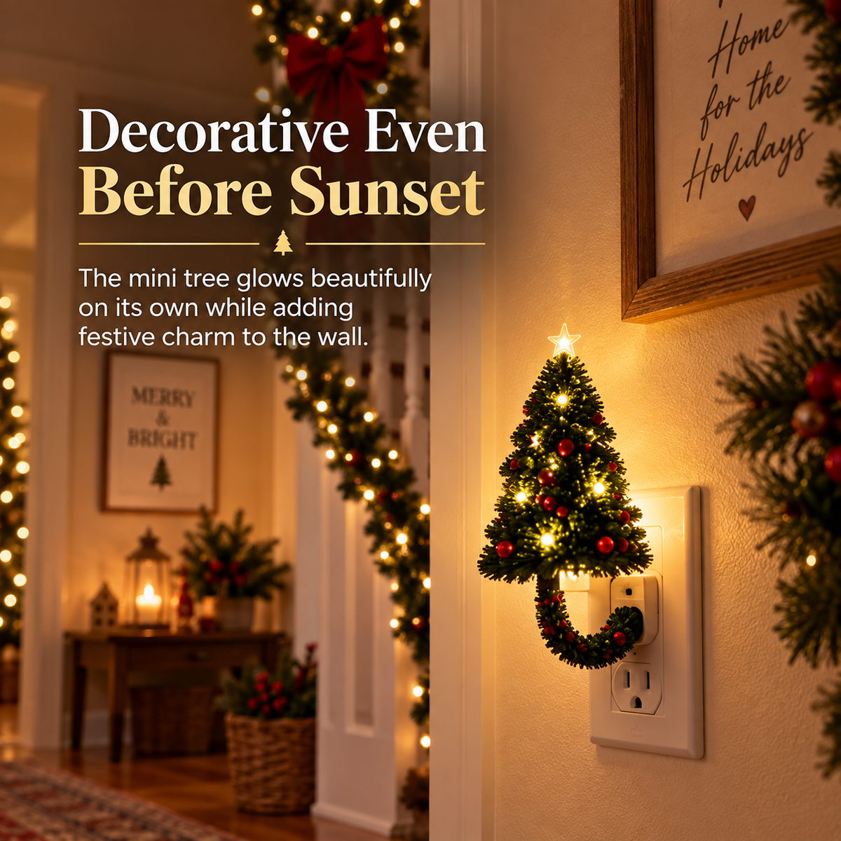 【 Limited 5% discount🎄& Free Shipping🎁】Christmas Tree Projector Night Light✨