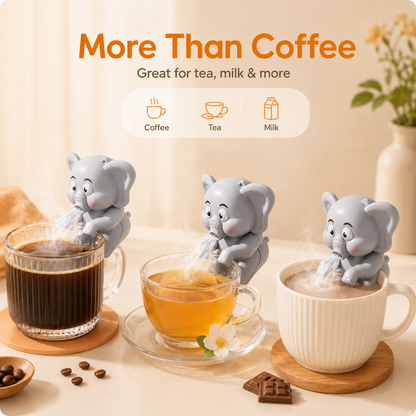 Cute Elephant-Shaped Fan