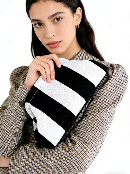 Women's Cloud Handbag Clip Closure Crossbody Bag - Lightweight Foldable for Daily Use