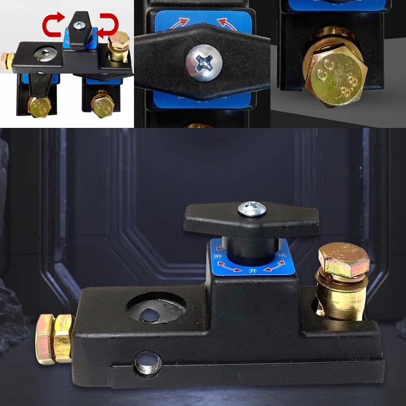 🔋🚗 12V/24V Battery Disconnect Switch for Vehicles – Dual Voltage, 250A, Enhanced Safety & Easy Installation!