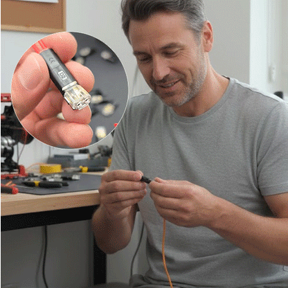Wire Nut Killer:  Double-Wire Push-In Connector