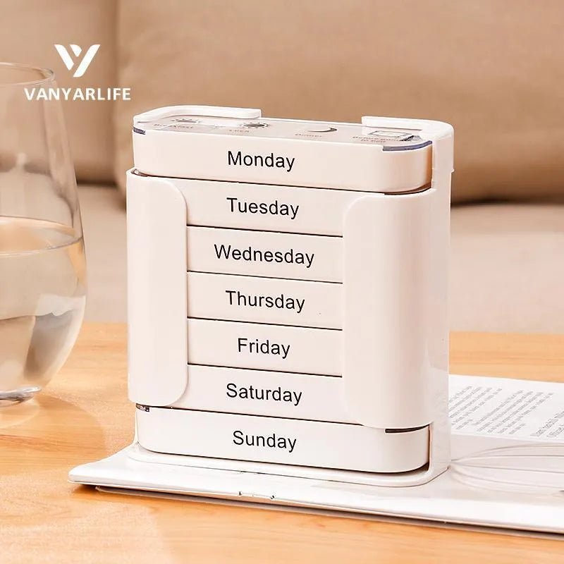 💊 ✨7-Day Medication Organizer - For Effortless Health Management! 📅