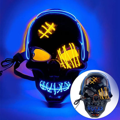Halloween LED Skull Mask -👏Most Popular in 2026!