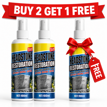✨ Headstone Restoration Cleaning Spray 🕯️