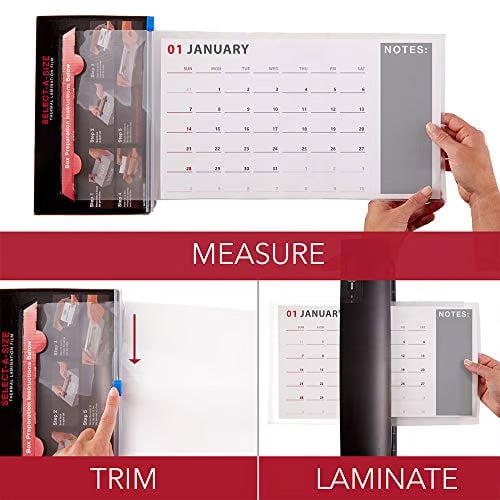 🔥 Custom Thermal Lamination Roll with Built-in Trimmer (3 Mil, 30 FT)