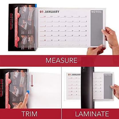 🔥 Custom Thermal Lamination Roll with Built-in Trimmer (3 Mil, 30 FT)