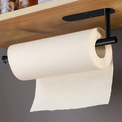 🧻Soporte para rollos de papel de cocina bajo el armario: ¡organiza la encimera de tu cocina en segundos! ✨