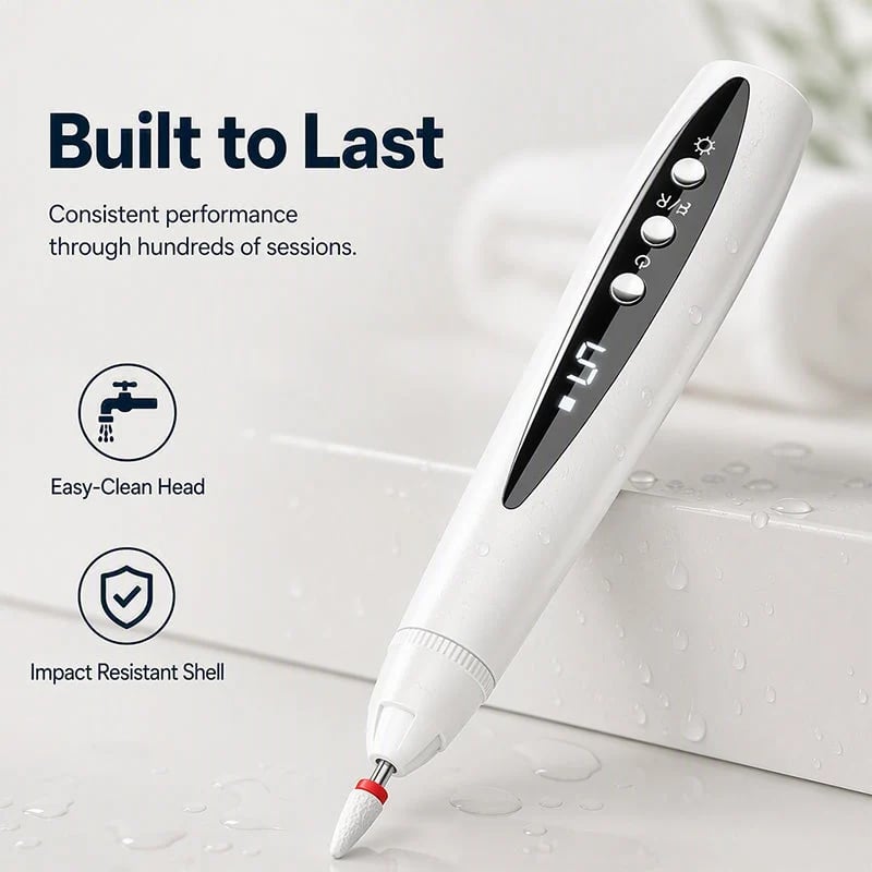 2-in-1 Electric Nail Drill with UV Gel Light Portable Manicure Pedicure Kit