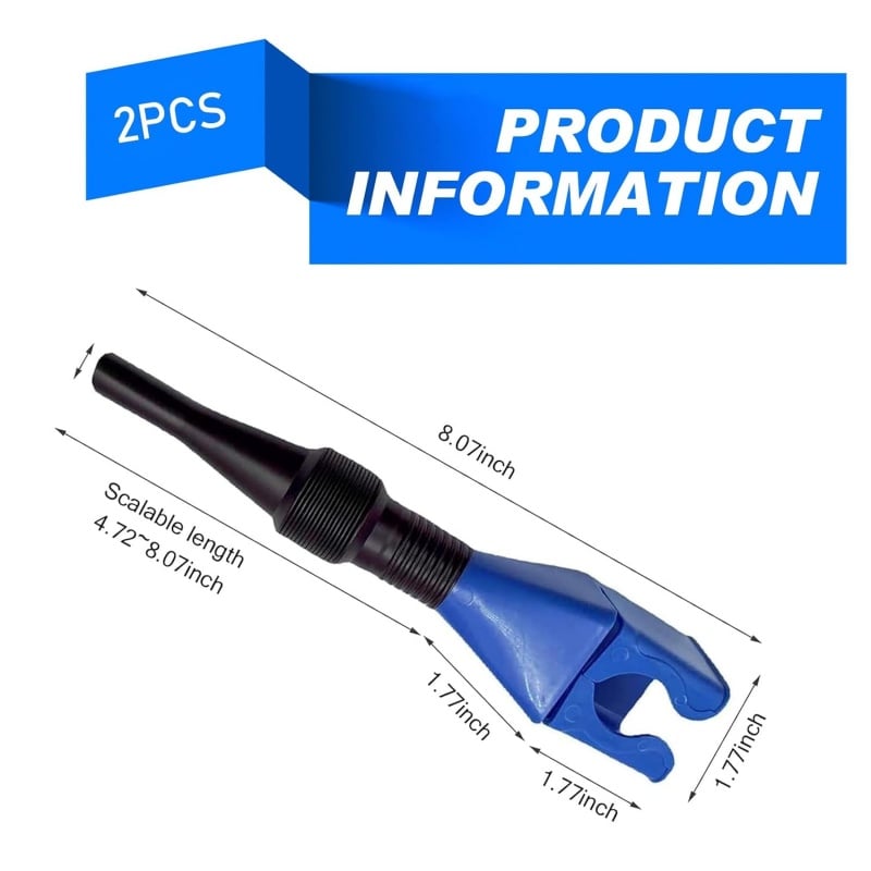 ⛽ Retractable Multi-Functional Oil Funnel – Easy, Clean, and Portable! 🔧🚗