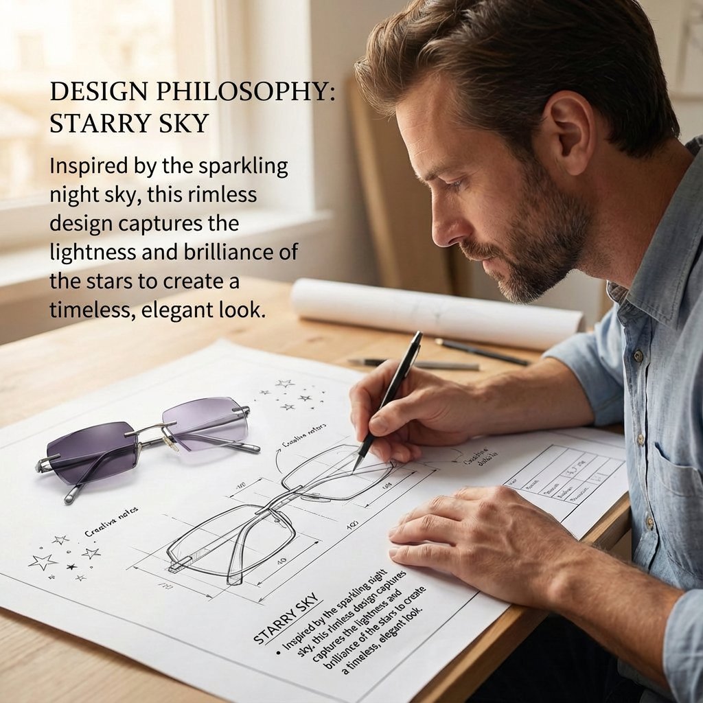 [Co-Created by Designers]Gypsophila Smart Zoom and Color-Changing Reading Glasses