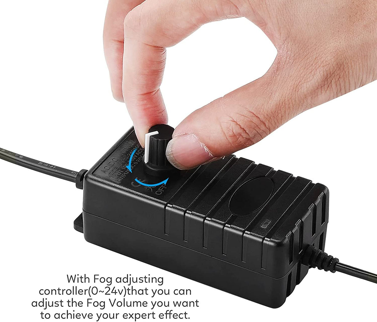 🏆2026 Halloween Hot Sale⚡🎃🔥12 LED light Ultrasonic Mist Maker Fogger