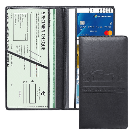 Porta Tarjetas de Registro y Seguro de Coche
