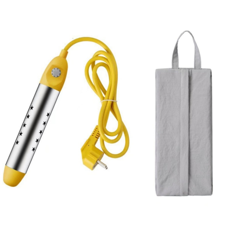 🛁 ⏰ Safe Anti-Scald Immersion Heater for Travel & Home – Compact & overheat protection – Perfect for heating drinks or baby food while travelling – dual voltage & fast heating 🔥