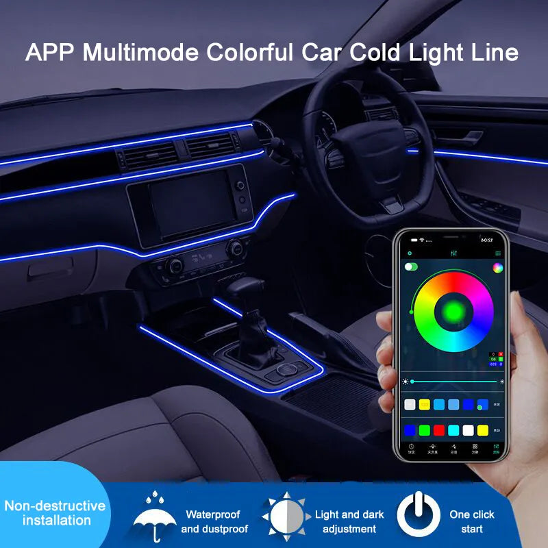 🎄Hot Sale🎁Car Light Strip Ambience