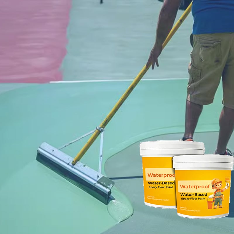 💯Waterproof Water-Based Epoxy Floor Paint