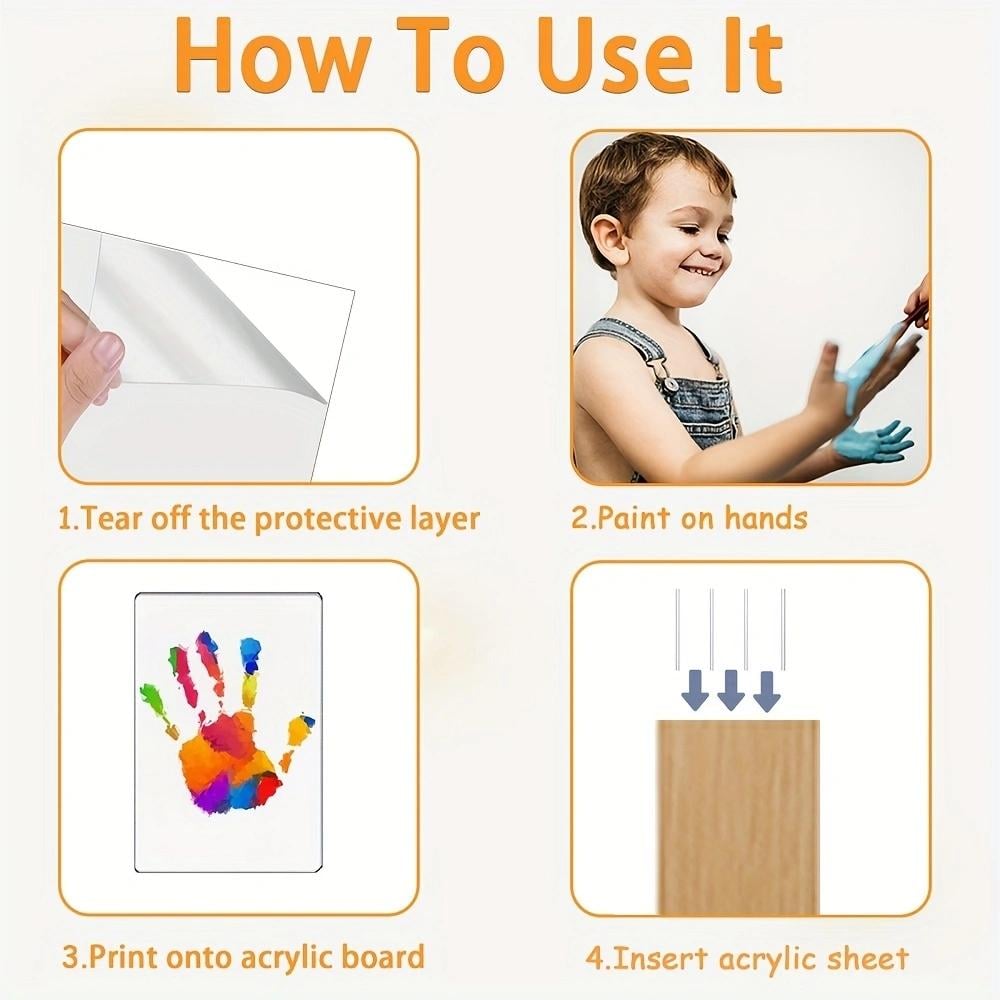 Family Handprint Frame Kit – Capture Precious Moments at Home