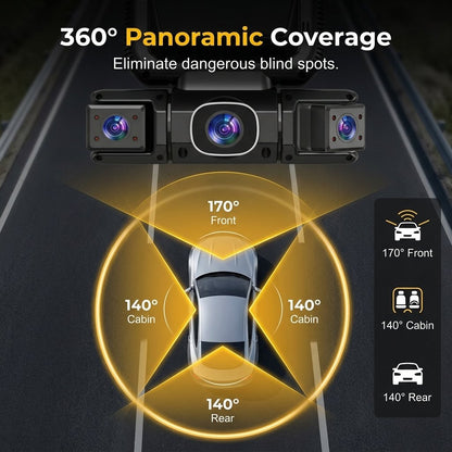 💯🔥49% Off🔥360° Car Dash Cam