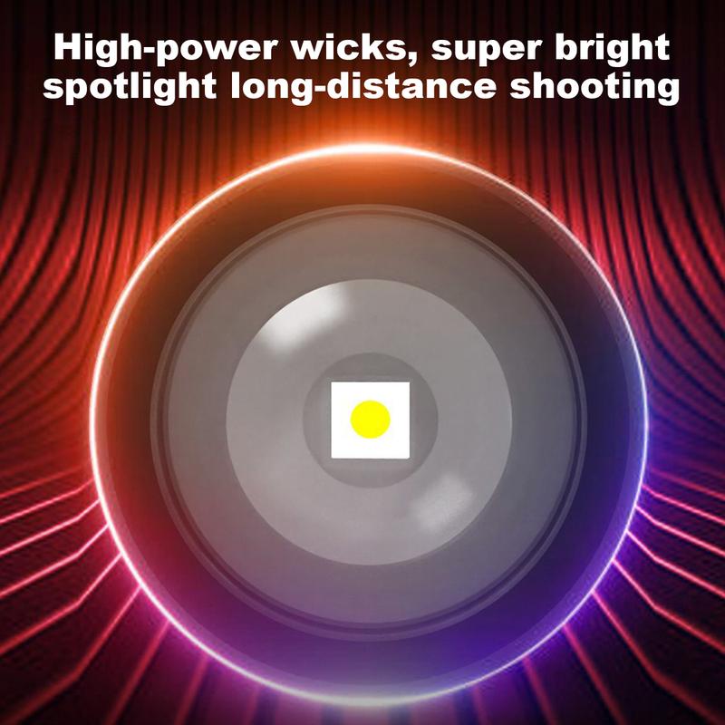 Flashlight with adjustable light range