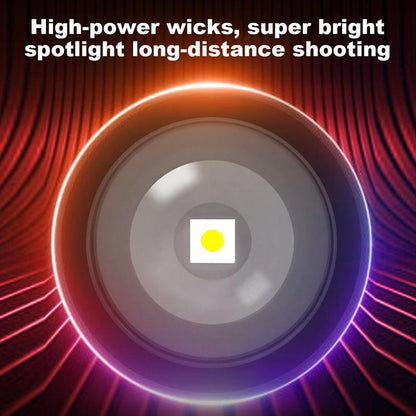Flashlight with adjustable light range