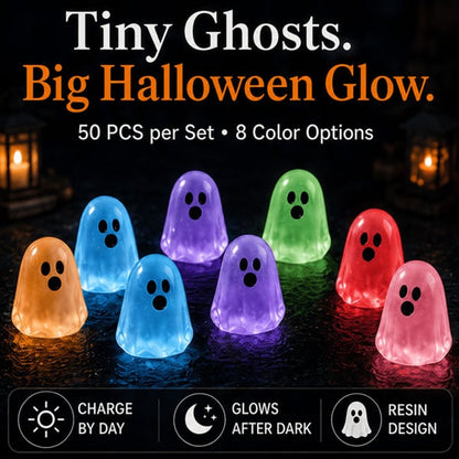 💥 From Only $9.99 👻 Glow-in-the-Dark Mini Ghosts – 8-Colour Halloween Mix