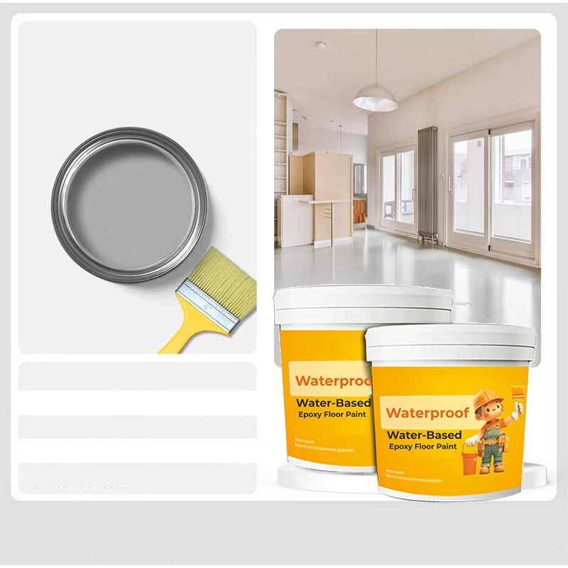 💯Waterproof Water-Based Epoxy Floor Paint