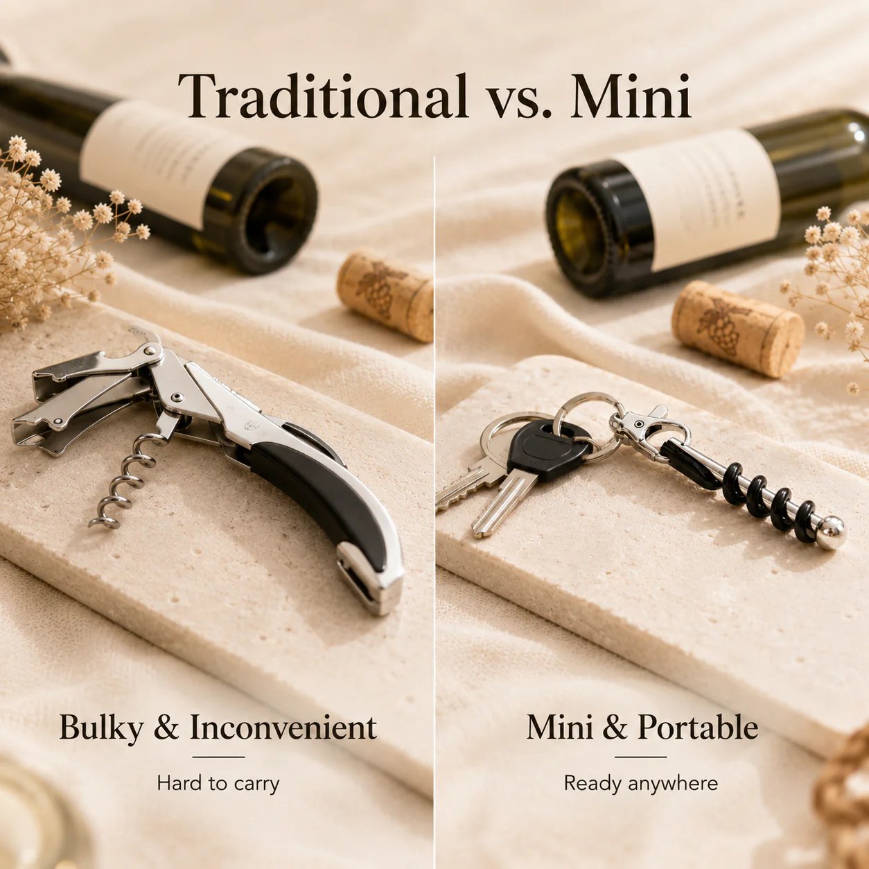 🔥 50% OFF🍾Mini Portable Pocket-Sized Wine Opener🍷